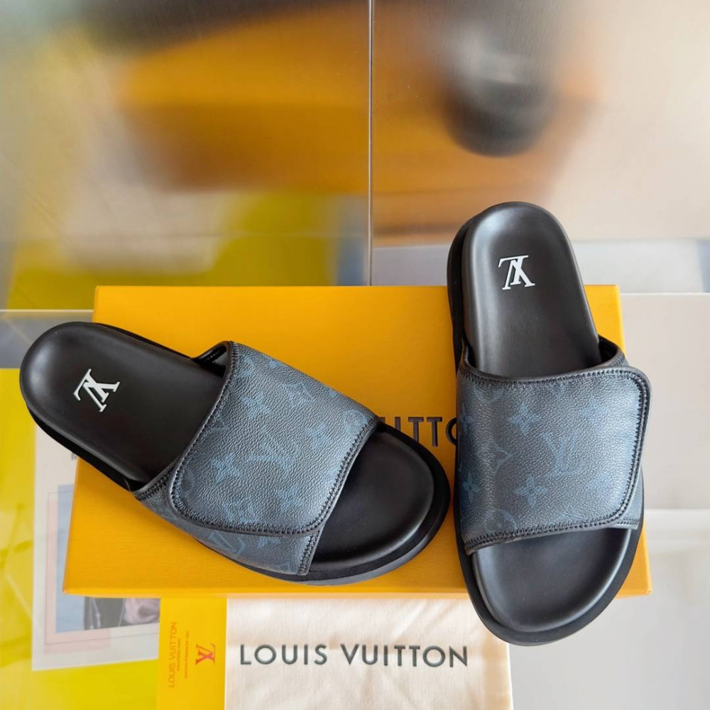 LV Miami Velcro slippers-5 LV Miami Velcro slippers-5