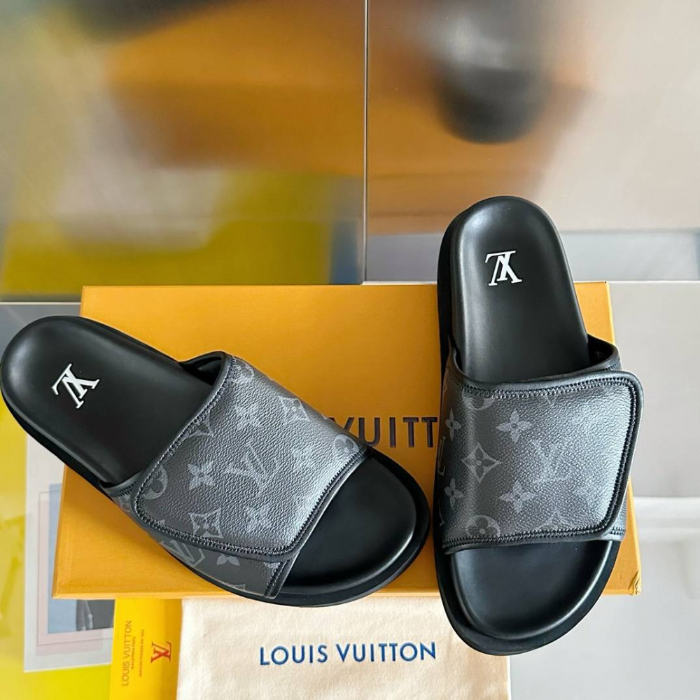 LV Miami Velcro slippers-6 LV Miami Velcro slippers-6