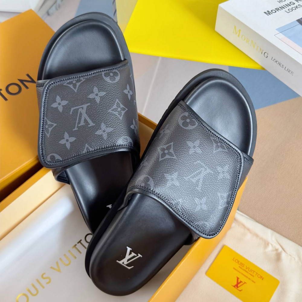 LV Miami Velcro slippers-6 LV Miami Velcro slippers-6