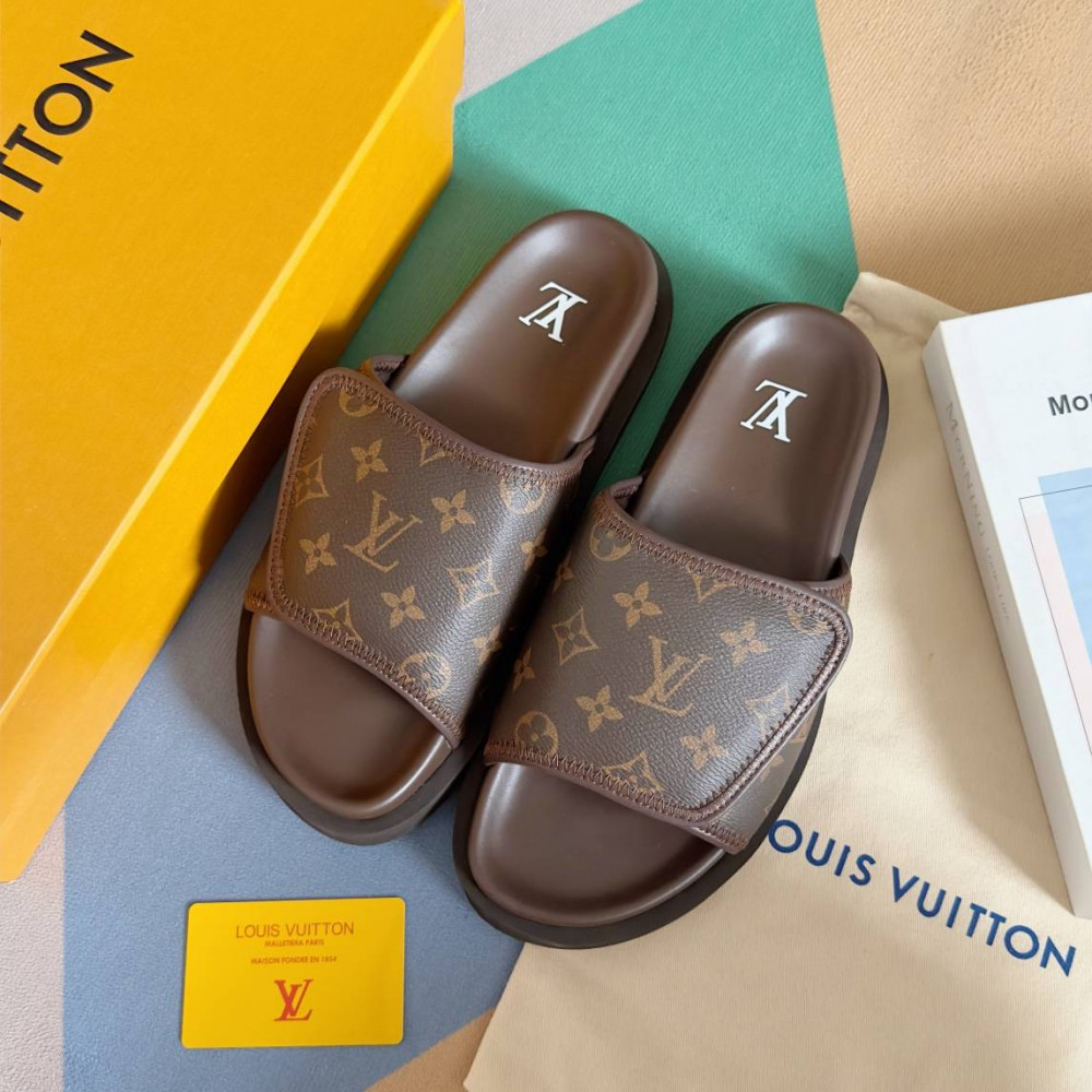 LV Miami Velcro slippers-7