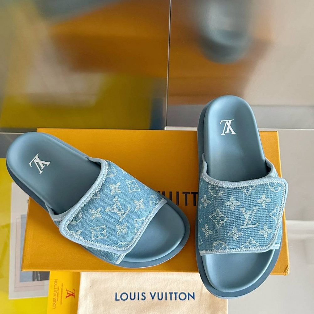 LV Miami Velcro slippers-9 LV Miami Velcro slippers-9