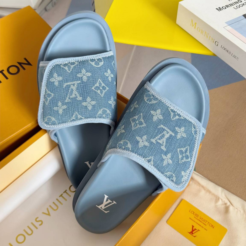 LV Miami Velcro slippers-9 LV Miami Velcro slippers-9