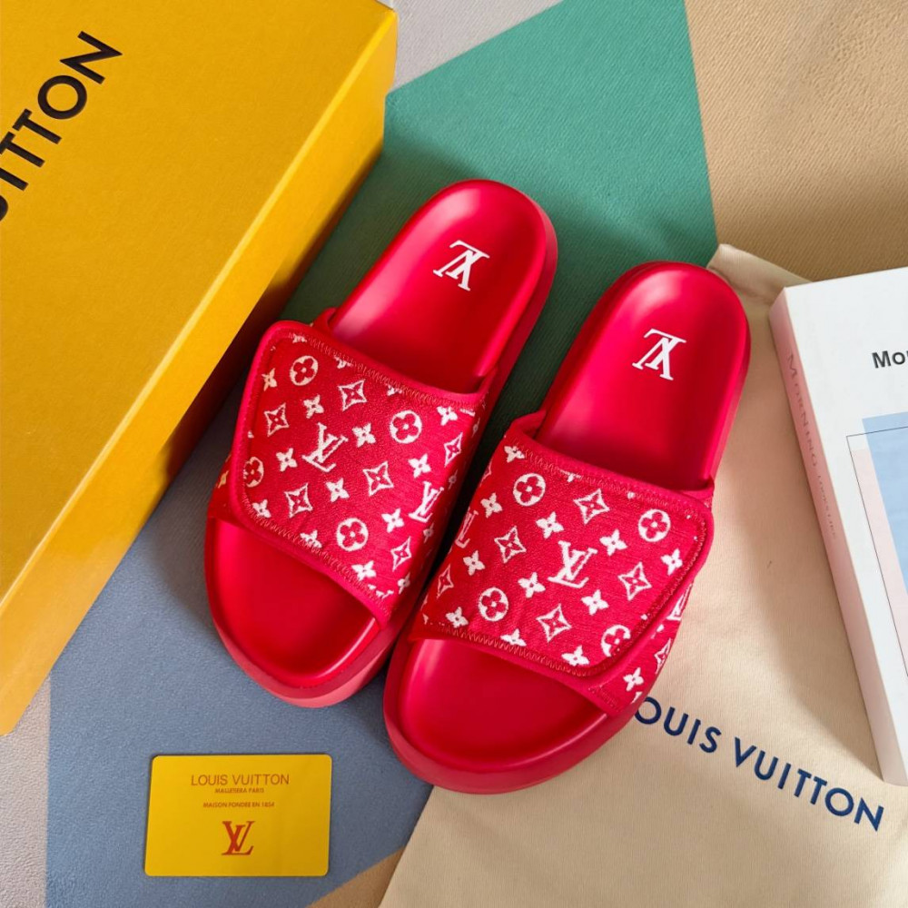 LV Miami Velcro slippers-11 LV Miami Velcro slippers-11