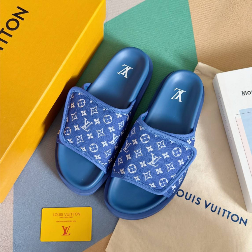 LV Miami Velcro slippers-13 LV Miami Velcro slippers-13