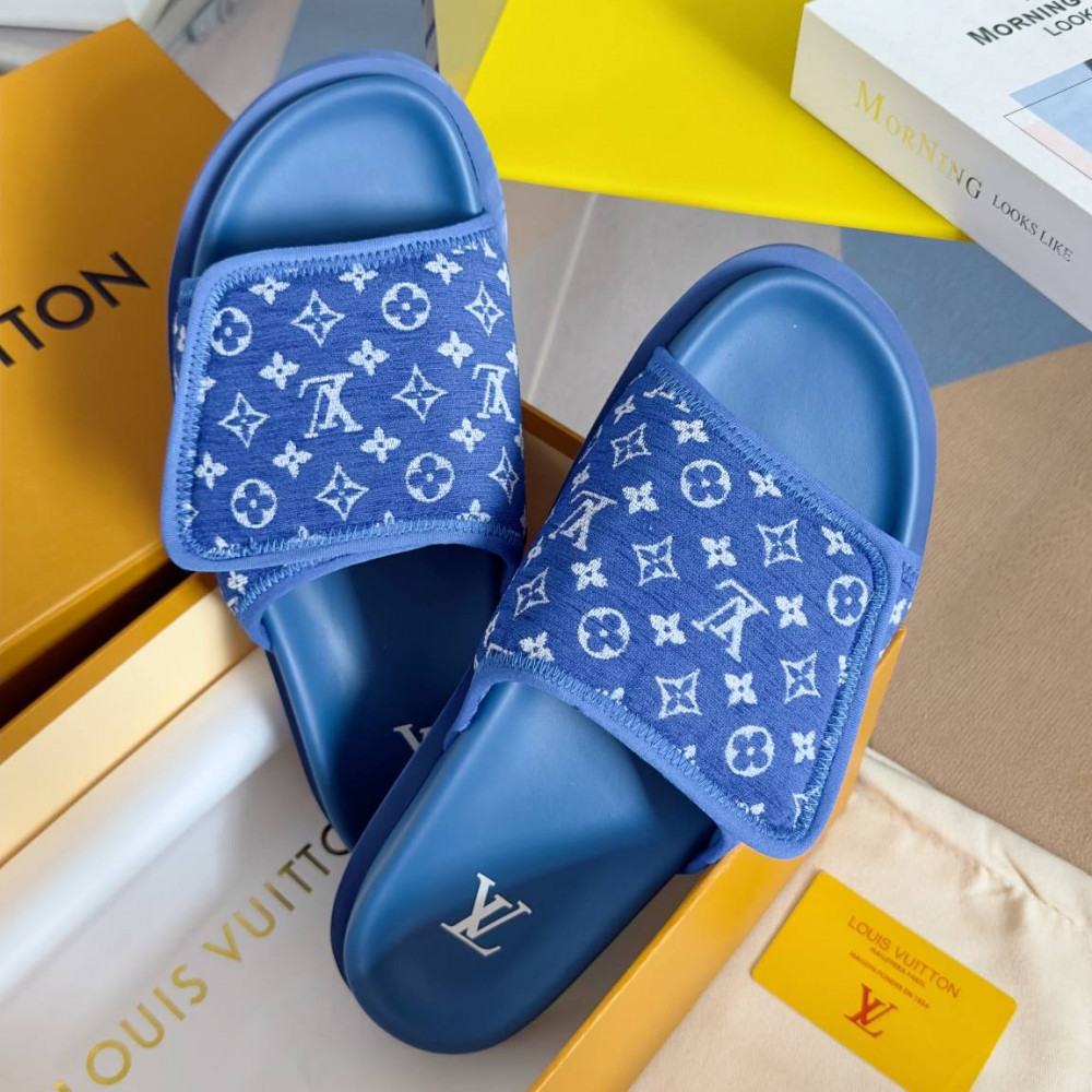 LV Miami Velcro slippers-13 LV Miami Velcro slippers-13