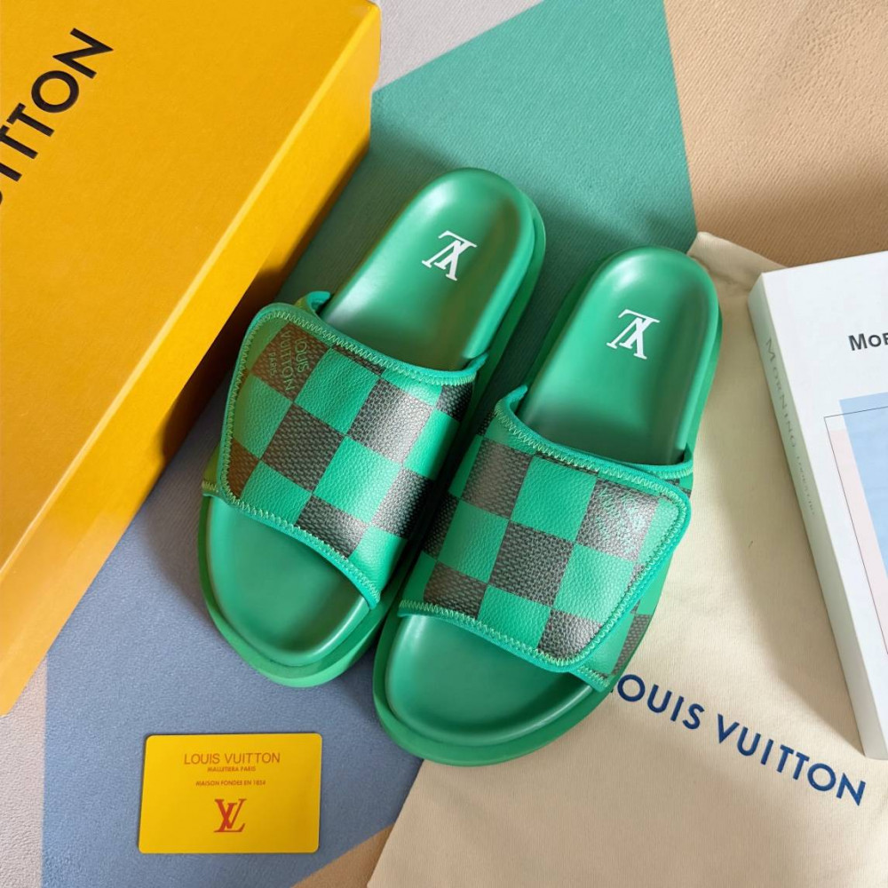 LV Miami Velcro slippers-16 LV Miami Velcro slippers-16