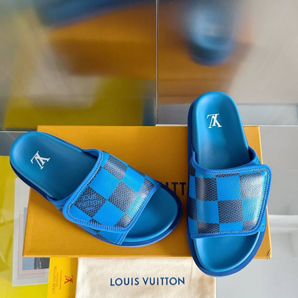 LV Miami Velcro slippers-17 LV Miami Velcro slippers-17