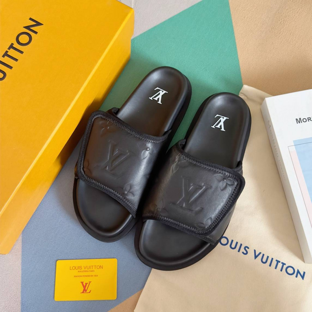 LV Miami Velcro slippers-19 LV Miami Velcro slippers-19