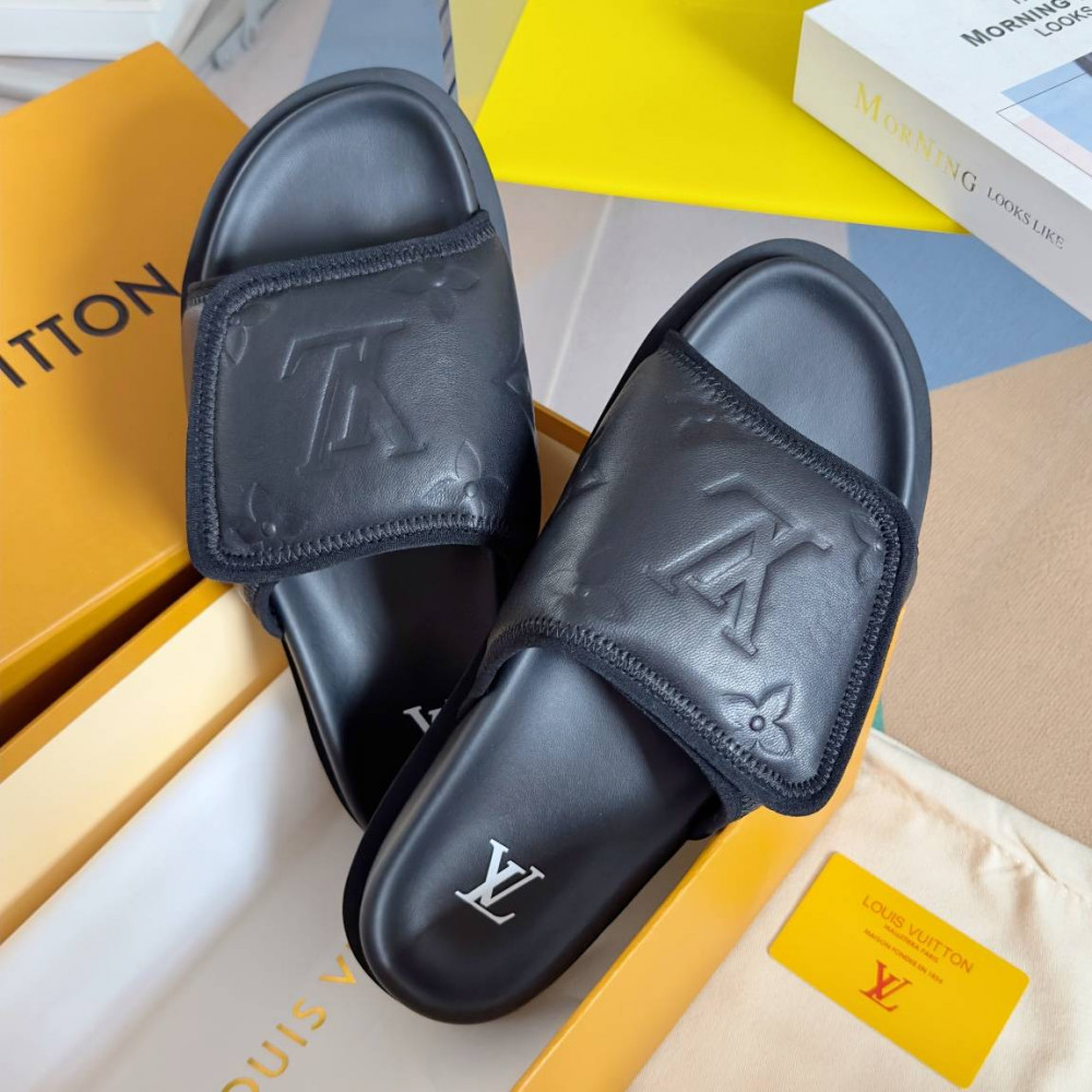LV Miami Velcro slippers-19 LV Miami Velcro slippers-19