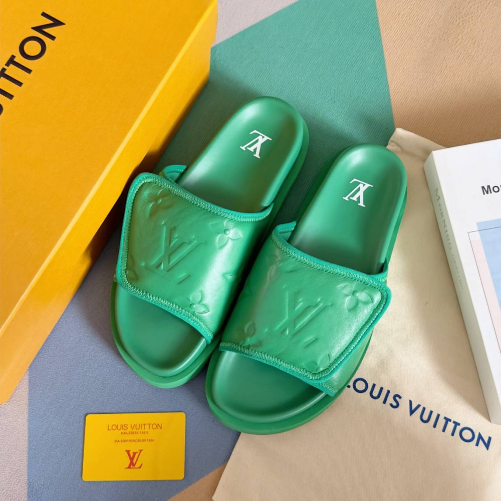 LV Miami Velcro slippers-22