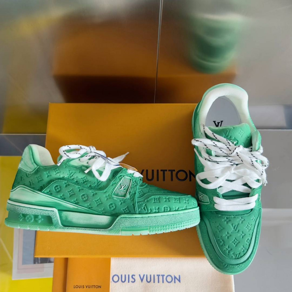 LV Trainer Wipe Color Green Print-008 LV Trainer Wipe Color Green Print-008