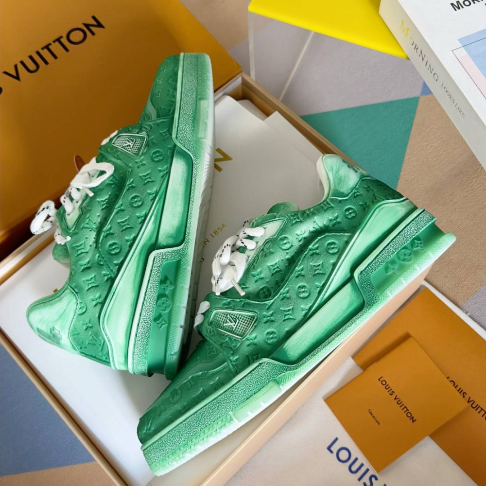 LV Trainer Wipe Color Green Print-008 LV Trainer Wipe Color Green Print-008