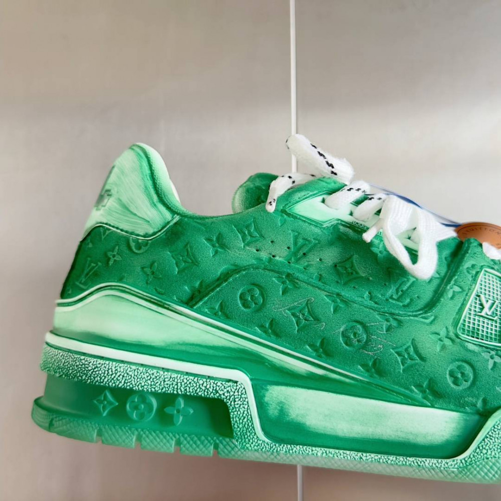 LV Trainer Wipe Color Green Print-008 LV Trainer Wipe Color Green Print-008