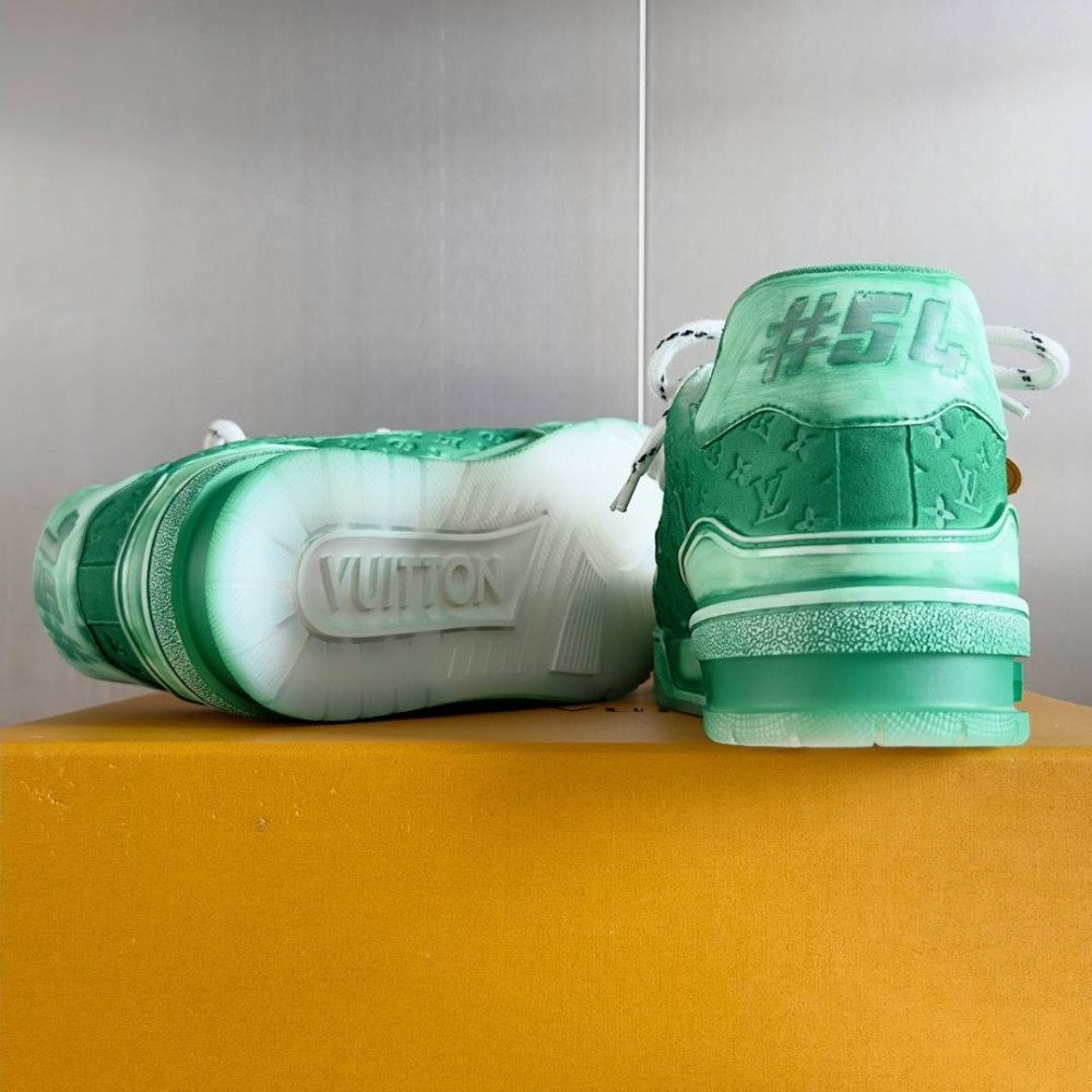 LV Trainer Wipe Color Green Print-008 LV Trainer Wipe Color Green Print-008