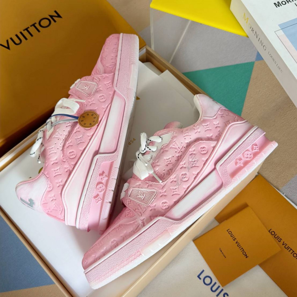 LV Trainer Wipe Color Pink Print-009 LV Trainer Wipe Color Pink Print-009