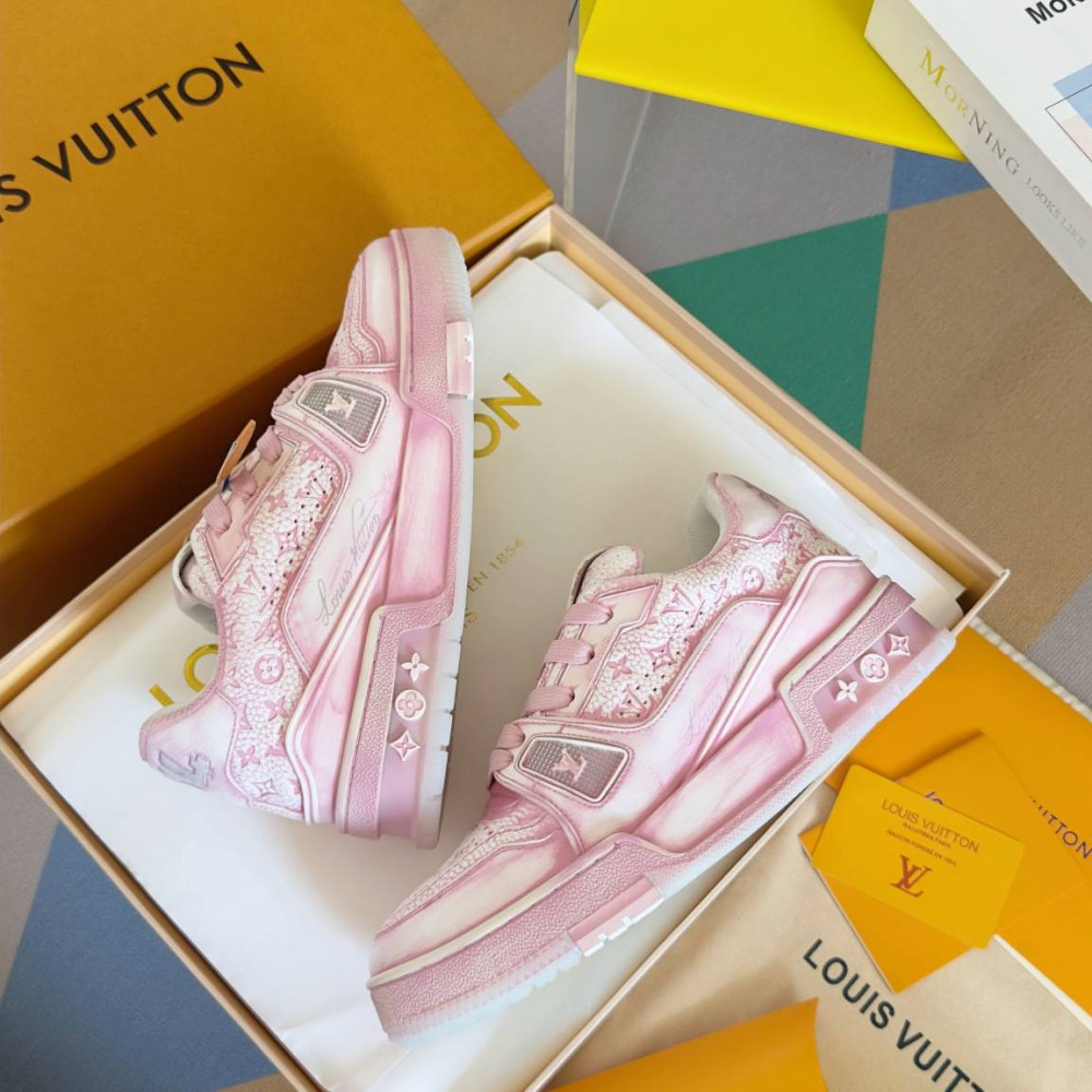 LV Trainer Wipe Color Original Pink Print-021 LV Trainer Wipe Color Original Pink Print-021