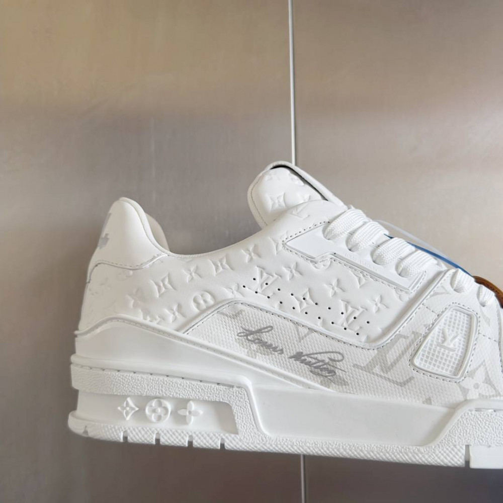 LV Trainer Sneaker White-010 LV Trainer Sneaker White-010