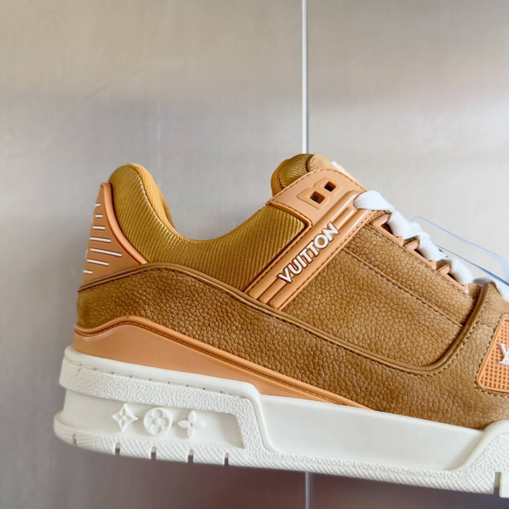 LV Trainer Sneaker Brown-018 LV Trainer Sneaker Brown-018