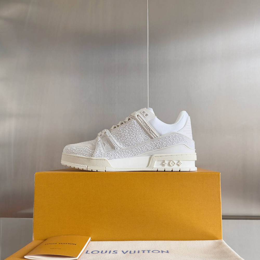 LV Trainer Sneaker Diamond White-019 LV Trainer Sneaker Diamond White-019