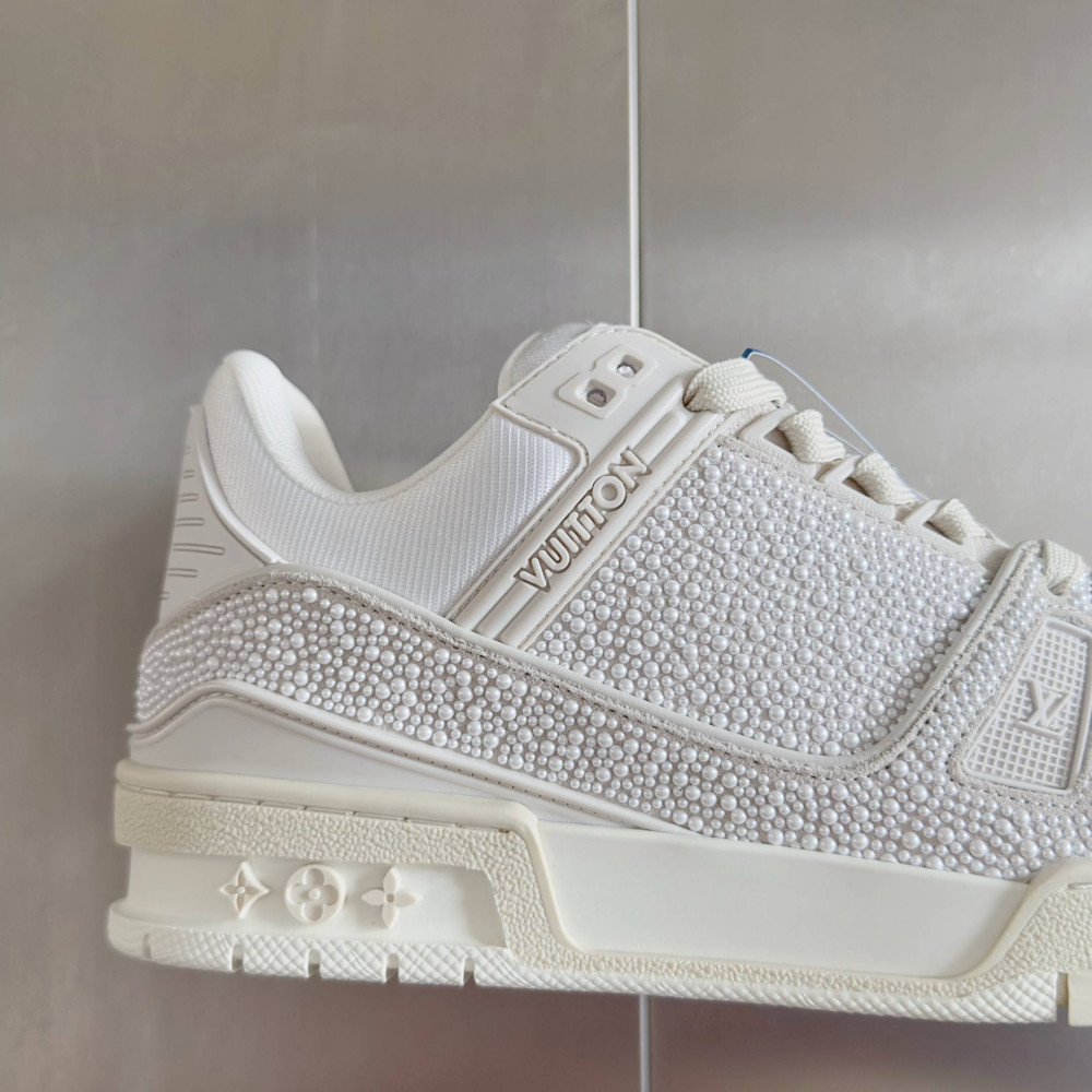 LV Trainer Sneaker Diamond White-019 LV Trainer Sneaker Diamond White-019