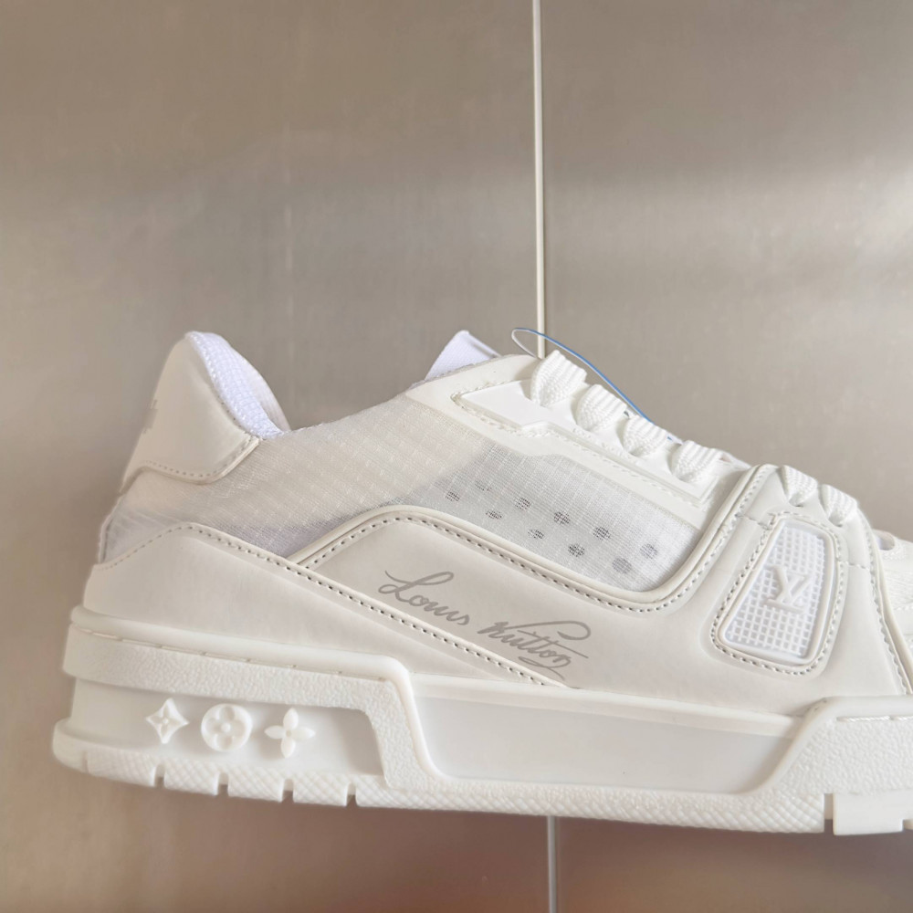 LV Trainer Sneaker Diamond Green-022 LV Trainer Sneaker Diamond Green-022