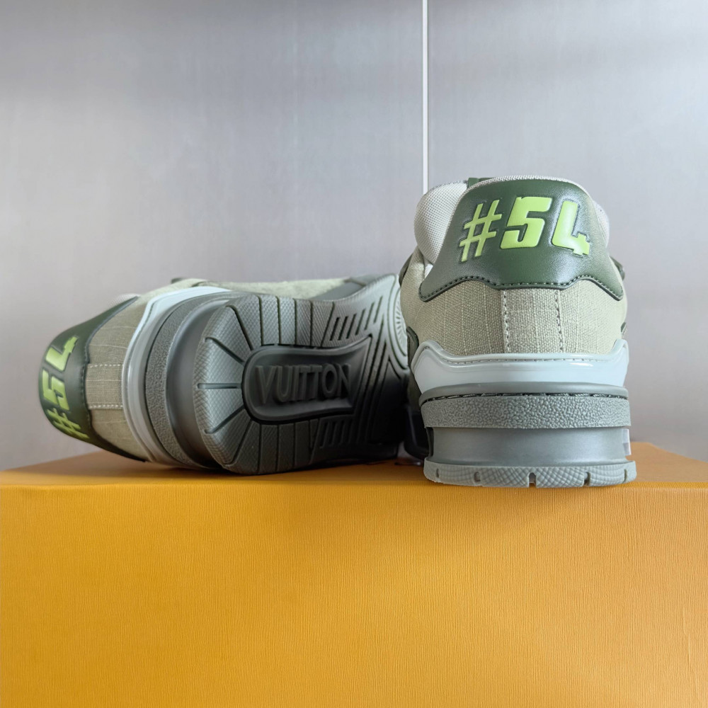 LV Trainer Sneaker Green-025 LV Trainer Sneaker Green-025