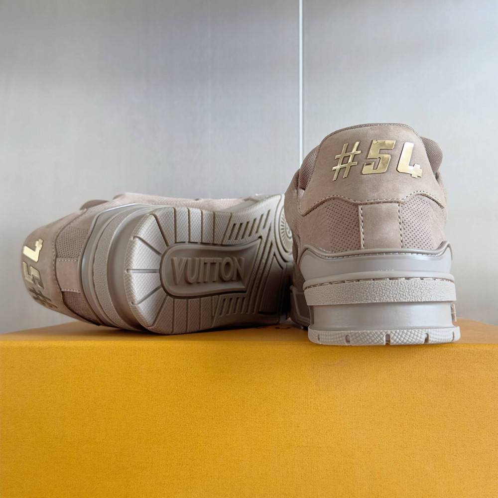 LV Trainer Sneaker Desert Yellow-027 LV Trainer Sneaker Desert Yellow-027