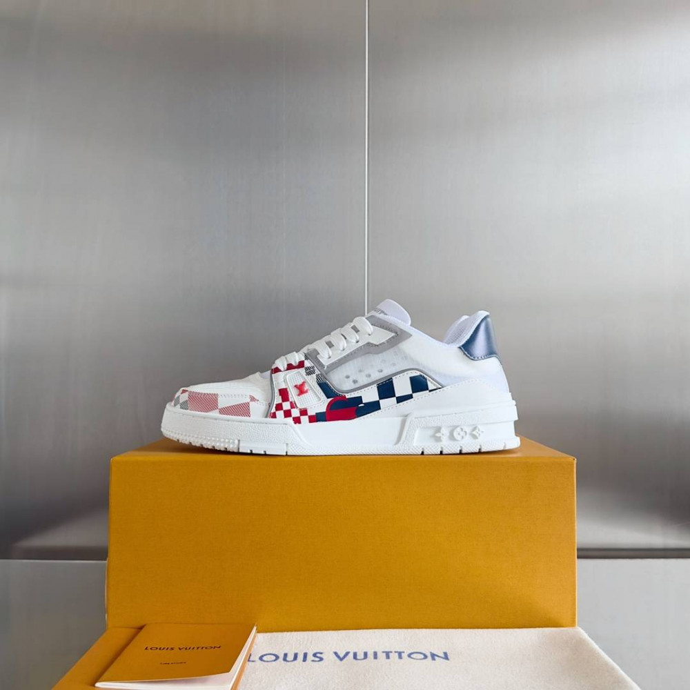 LV Trainer Sneaker White-035 LV Trainer Sneaker White-035
