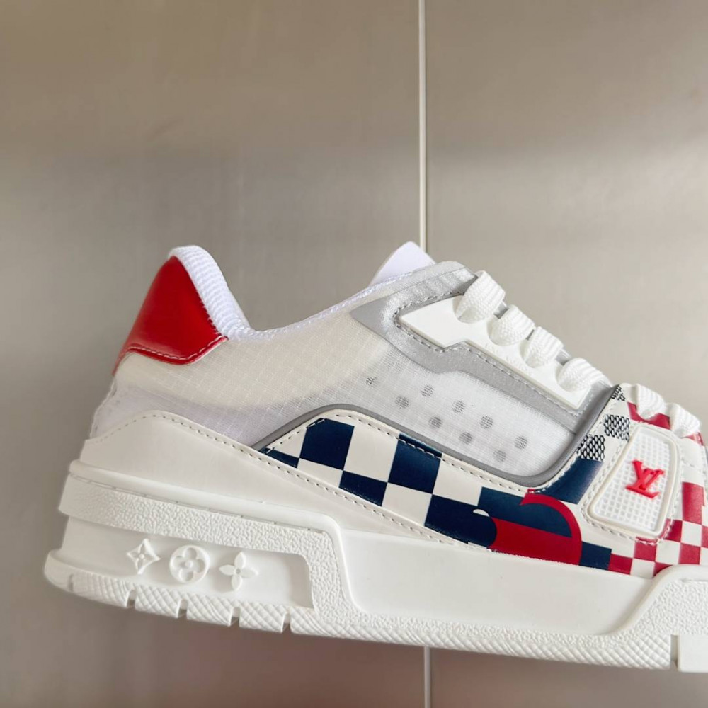 LV Trainer Sneaker White-035 LV Trainer Sneaker White-035