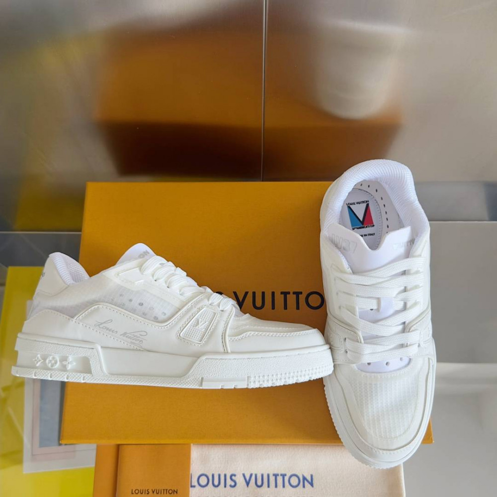LV Trainer Sneaker White-037 LV Trainer Sneaker White-037