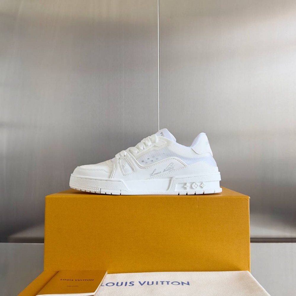 LV Trainer Sneaker White-037 LV Trainer Sneaker White-037