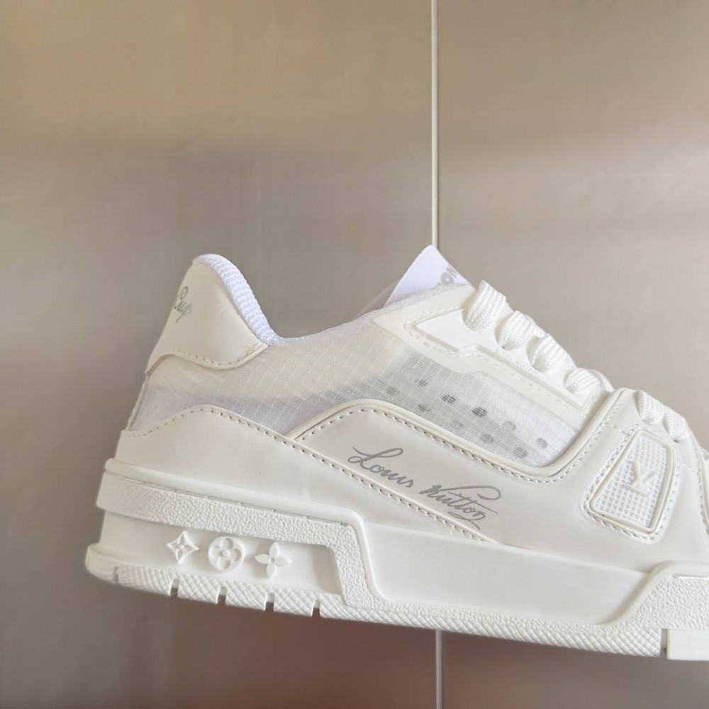 LV Trainer Sneaker White-037 LV Trainer Sneaker White-037