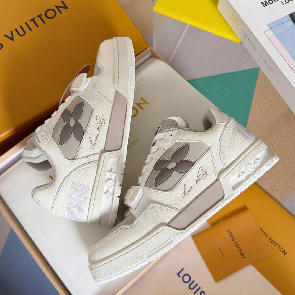 LV Trainer Sneaker White-044 LV Trainer Sneaker White-044