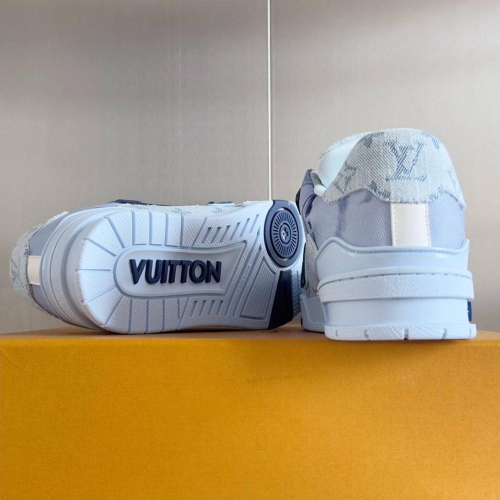LV Trainer Sneaker Blue-045 LV Trainer Sneaker Blue-045
