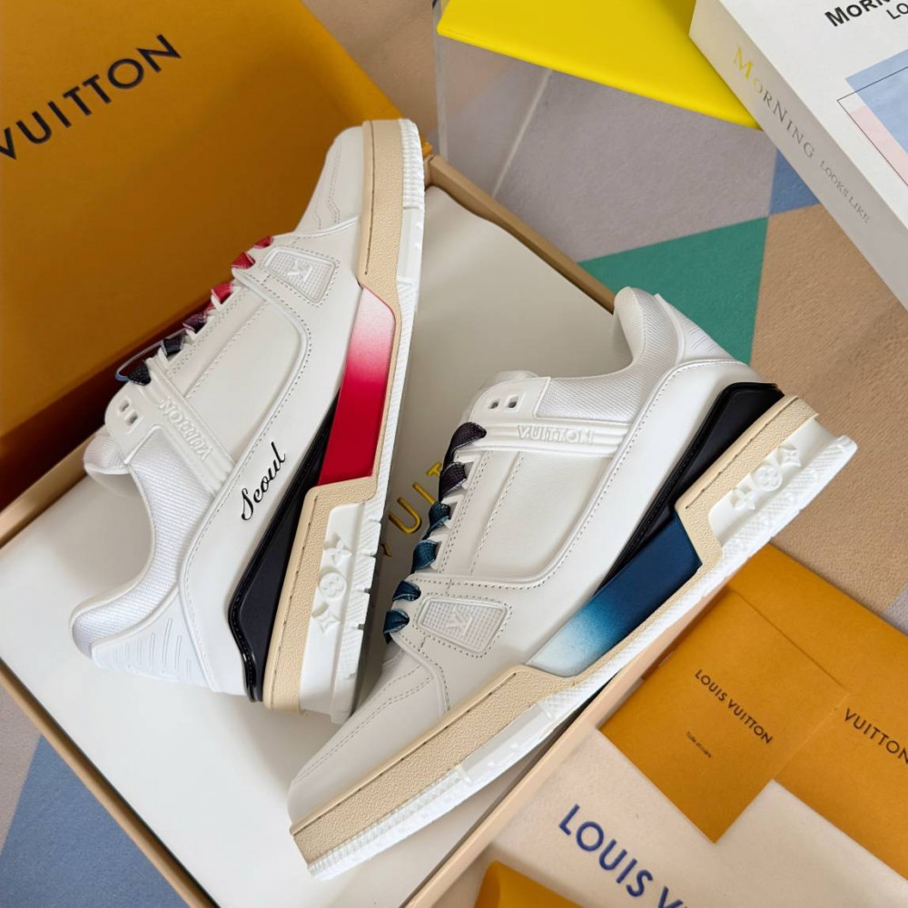 LV Trainer Sneaker White-049 LV Trainer Sneaker White-049