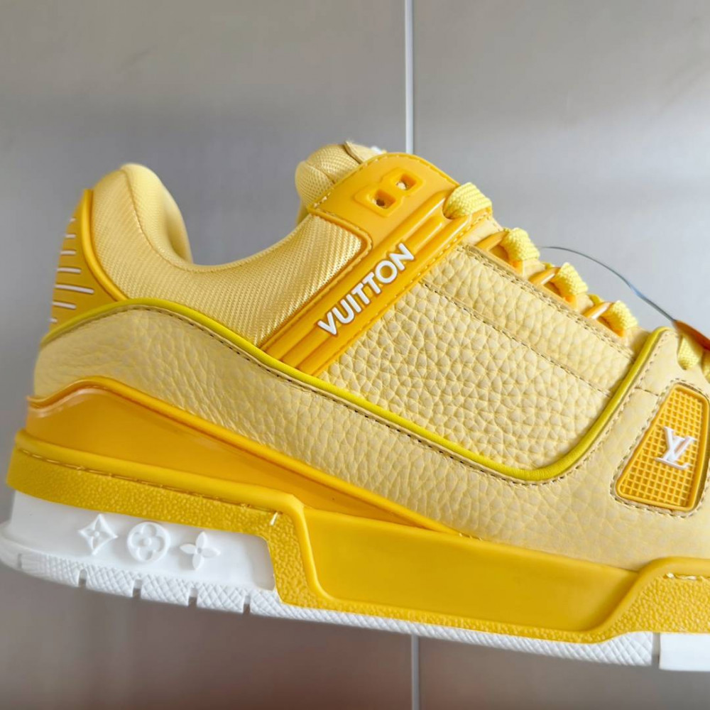 LV Trainer Sneaker Yellow-051 LV Trainer Sneaker Yellow-051