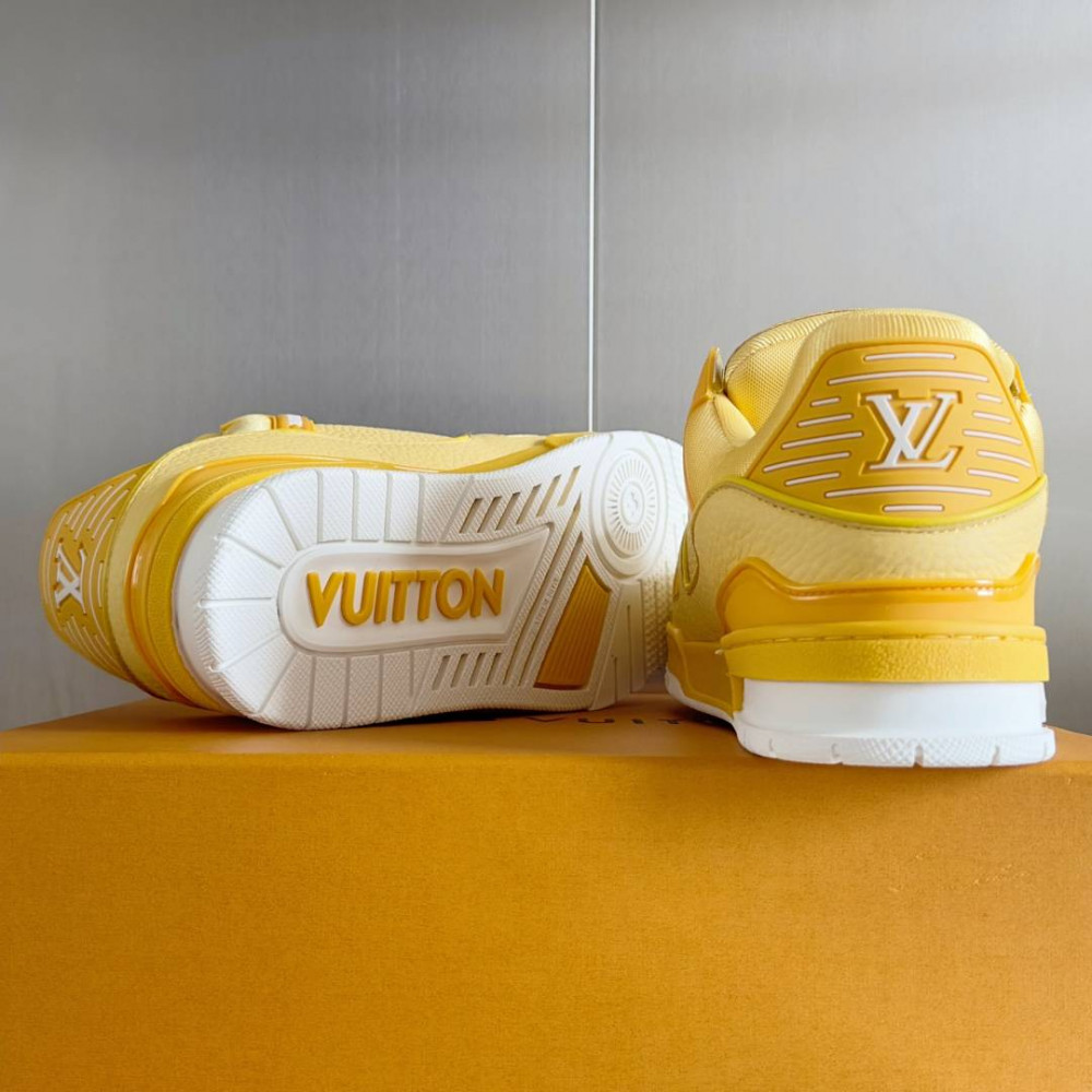 LV Trainer Sneaker Yellow-051 LV Trainer Sneaker Yellow-051