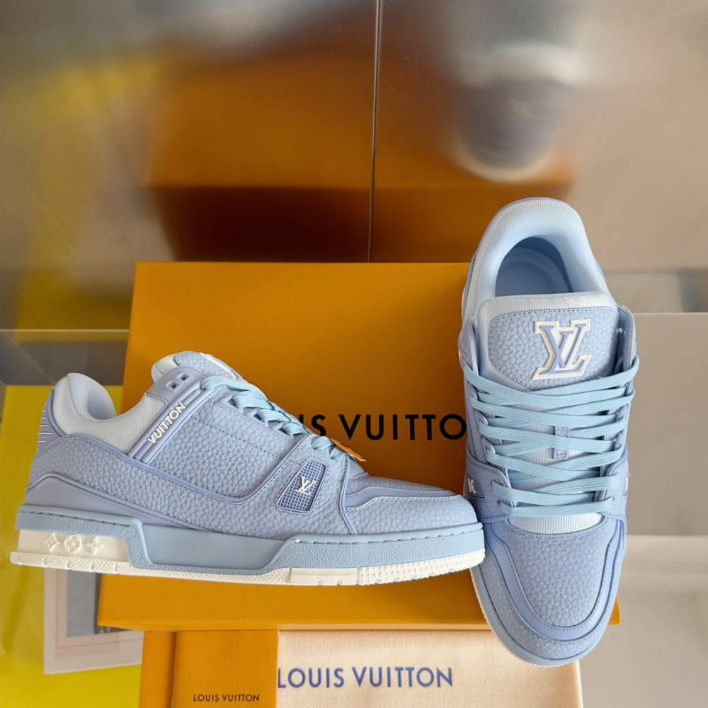 LV Trainer Sneaker Blue-052 LV Trainer Sneaker Blue-052