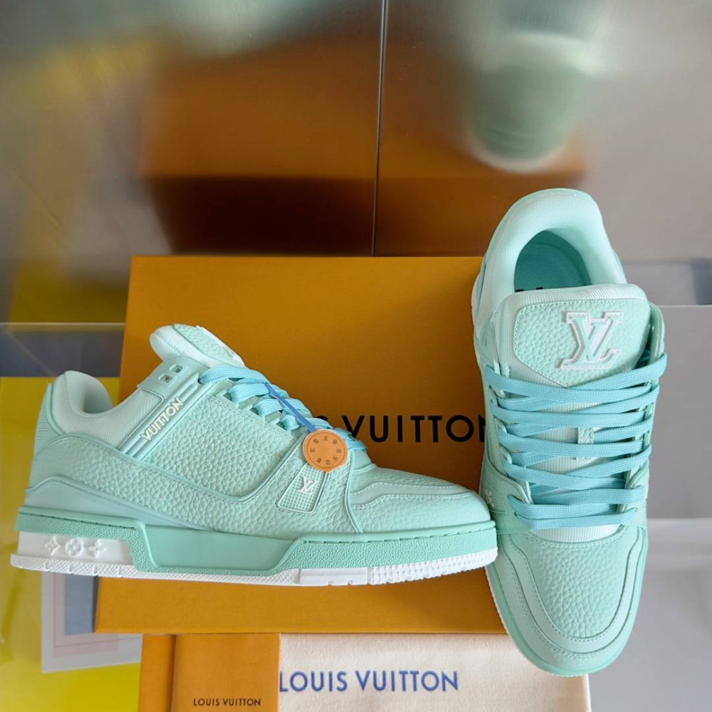 LV Trainer Sneaker Green-053 LV Trainer Sneaker Green-053