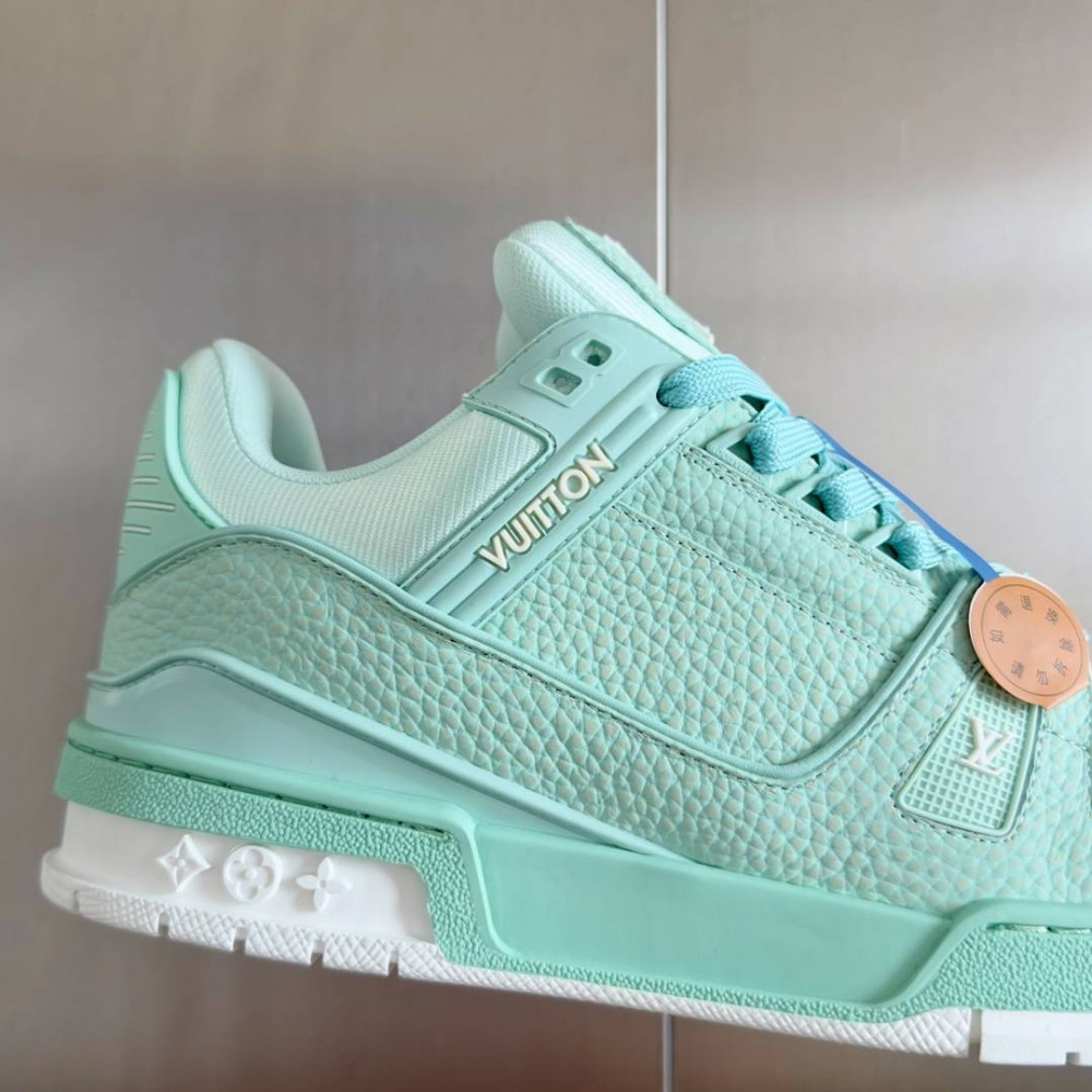 LV Trainer Sneaker Green-053 LV Trainer Sneaker Green-053