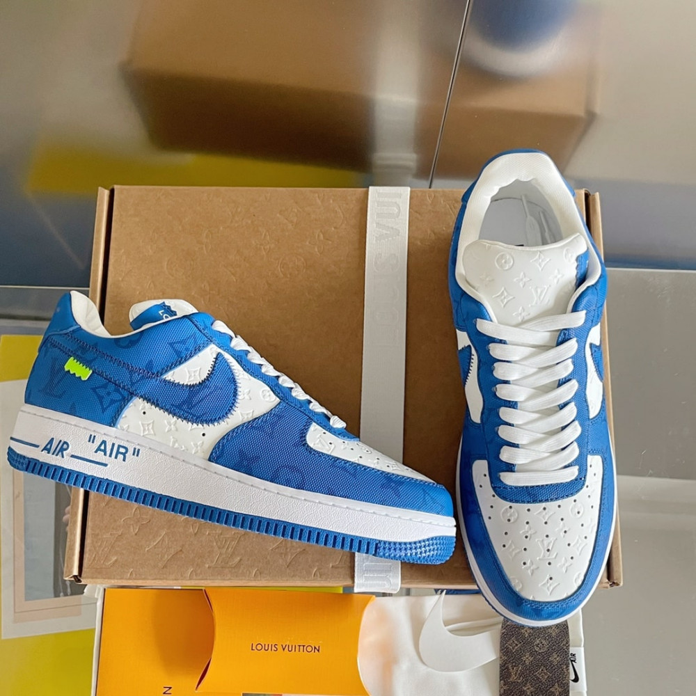 Louis Vuitton Air Force 1 Low  sneakers Blue