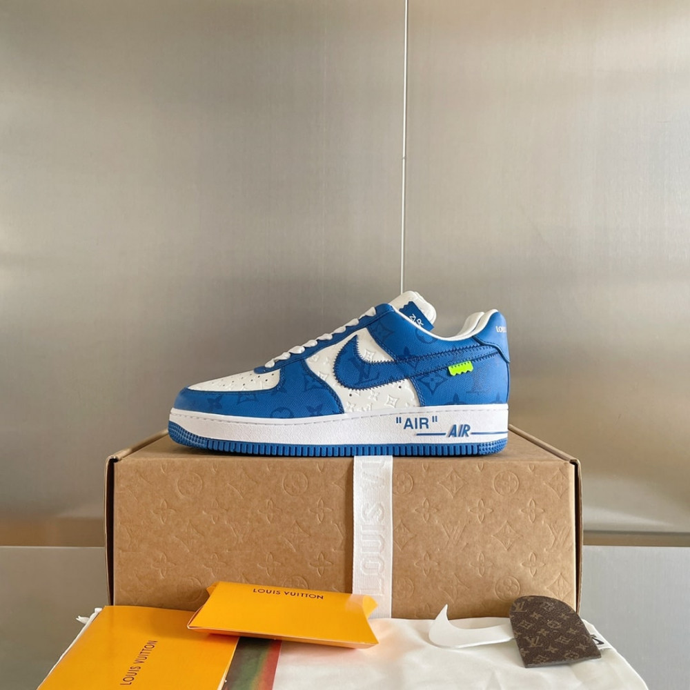 Louis Vuitton Air Force 1 Low  sneakers Blue