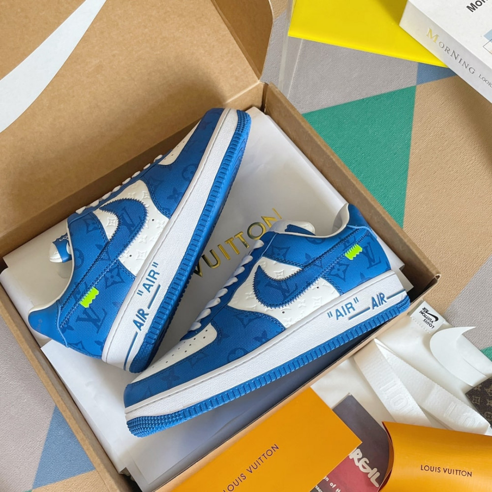 Louis Vuitton Air Force 1 Low  sneakers Blue
