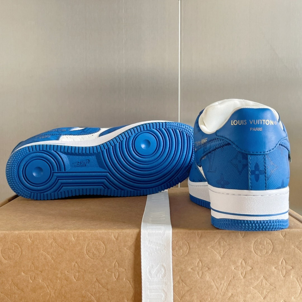 Louis Vuitton Air Force 1 Low  sneakers Blue