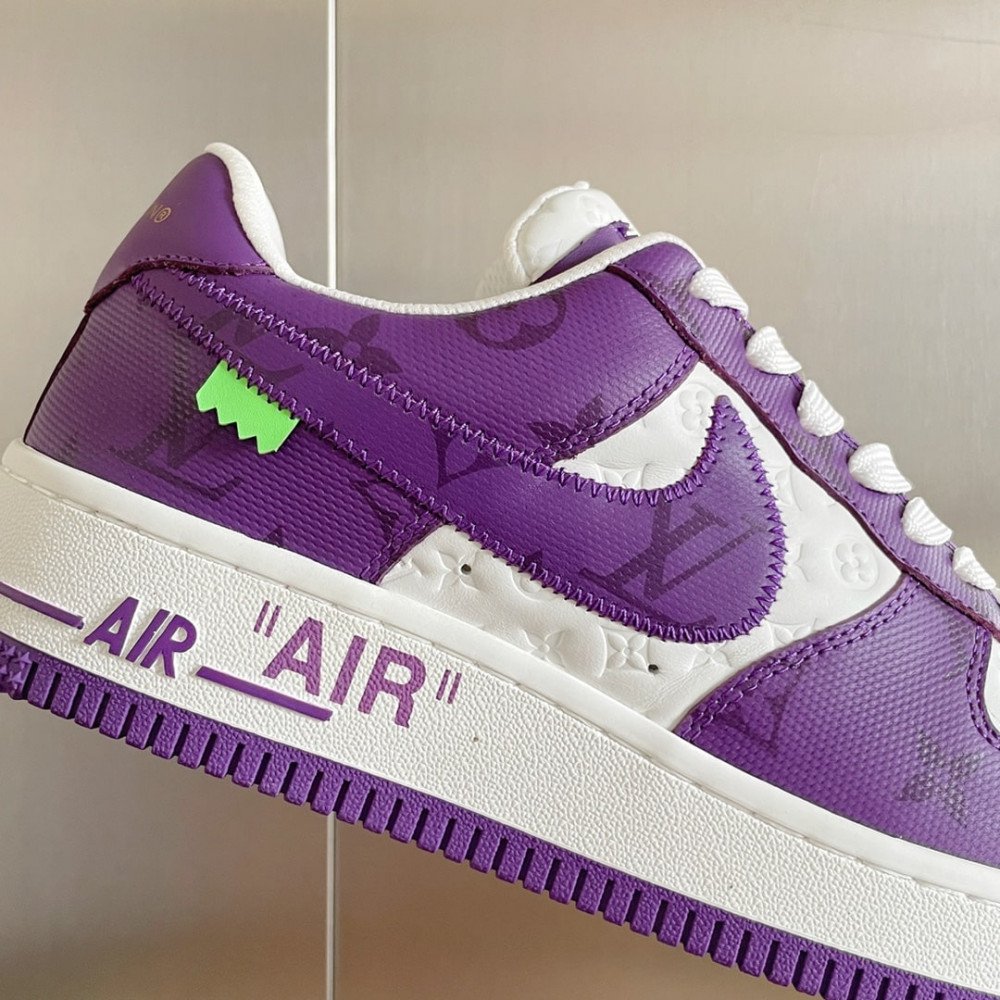 Louis Vuitton Air Force 1 Low Purple Louis Vuitton Air Force 1 Low Purple