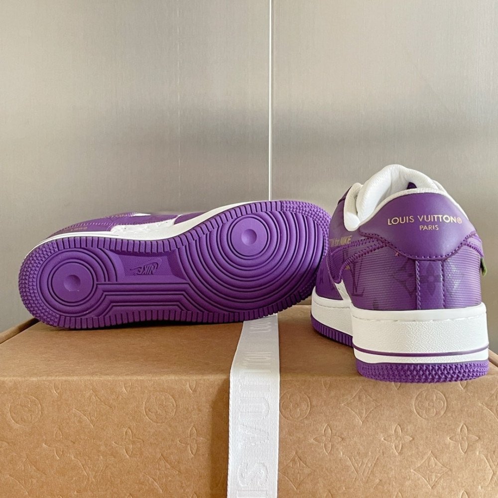 Louis Vuitton Air Force 1 Low Purple Louis Vuitton Air Force 1 Low Purple