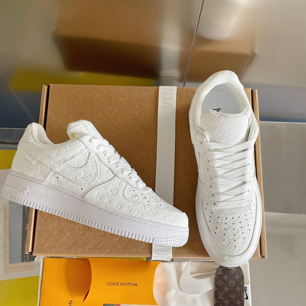 Louis Vuitton Air Force 1 Low White
