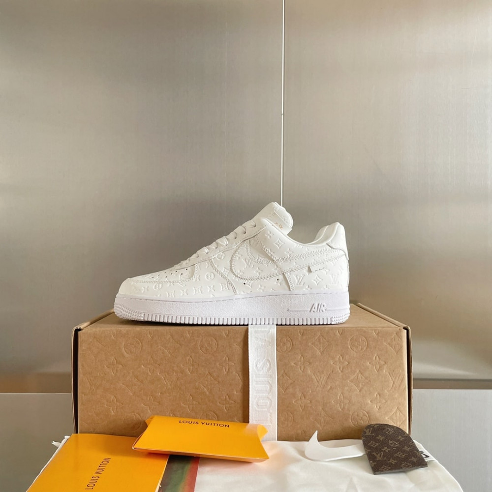 Louis Vuitton Air Force 1 Low White