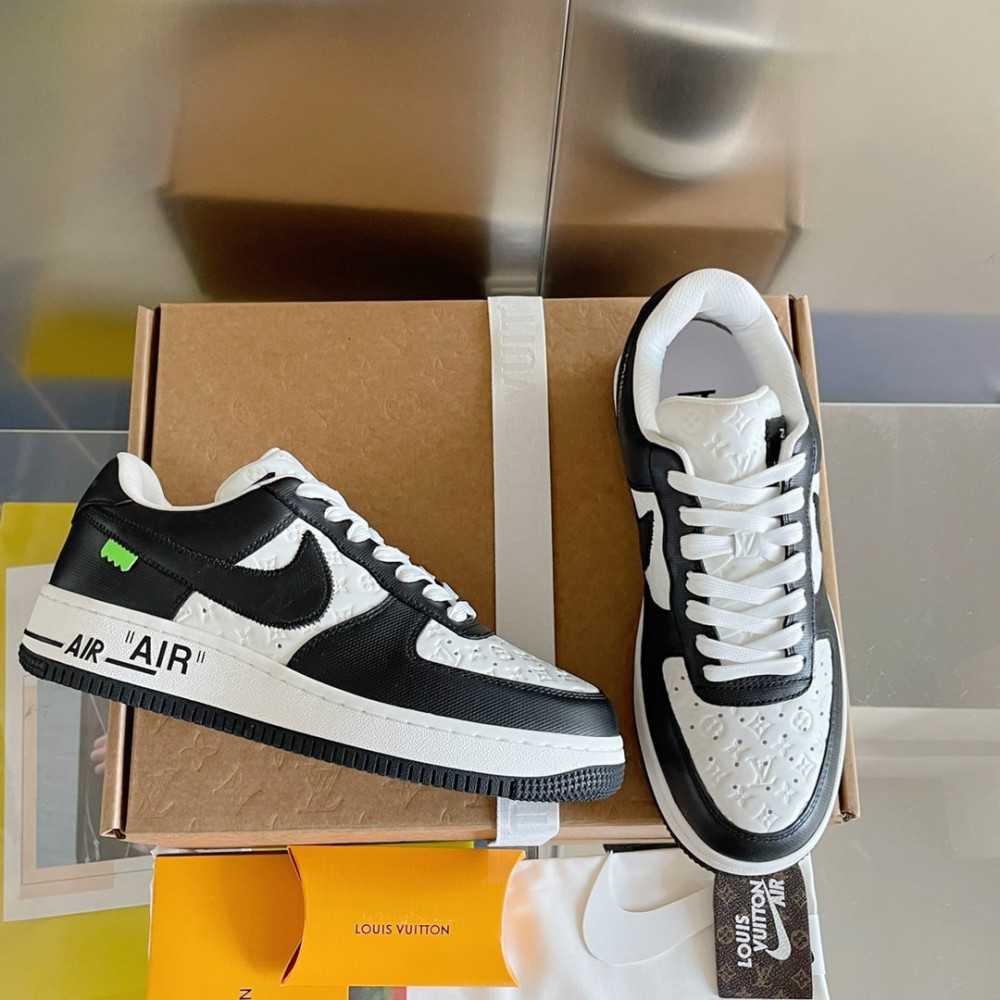 Louis Vuitton Air Force 1 Low White/Black