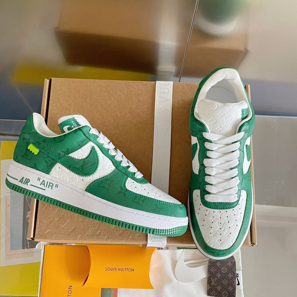 Louis Vuitton Air Force 1 Low White/Green